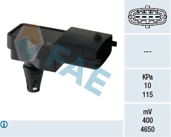 Sensor, intake manifold pressure 15041