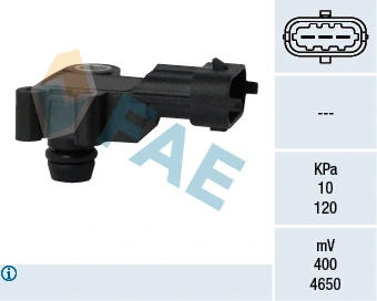 Sensor, intake manifold pressure 15099