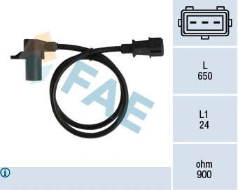 Sensor, crankshaft pulse 79037