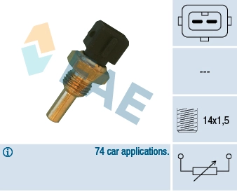 Sensor, coolant temperature 32560