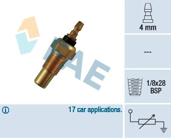 Sensor, coolant temperature 32310