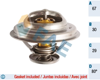 Thermostat, coolant 5301680