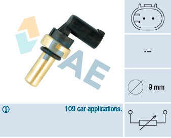 Sensor, coolant temperature 32705