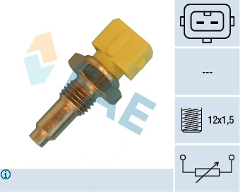 Sensor, coolant temperature 33760