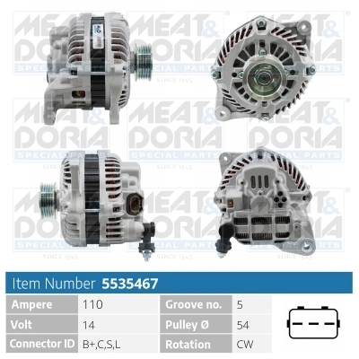 Alternator 5535467