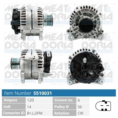 Alternator 5510031