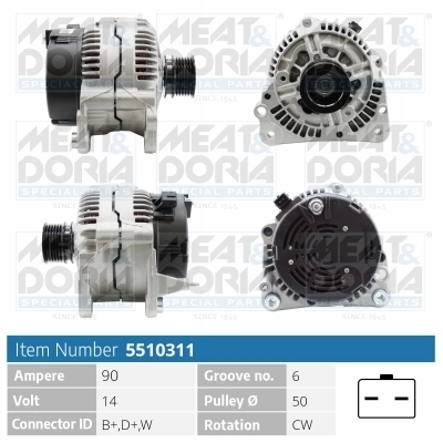 Alternator 5510311