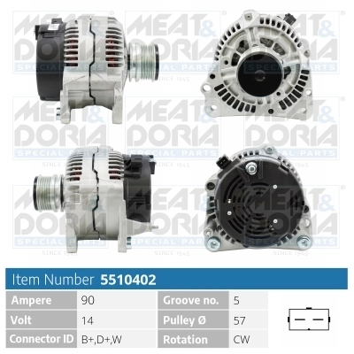 Alternator 5510402