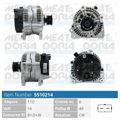Alternator 5510214