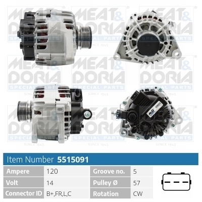 Alternator 5515091