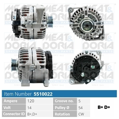 Alternator 5510022
