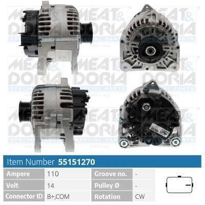 Alternator 55151270