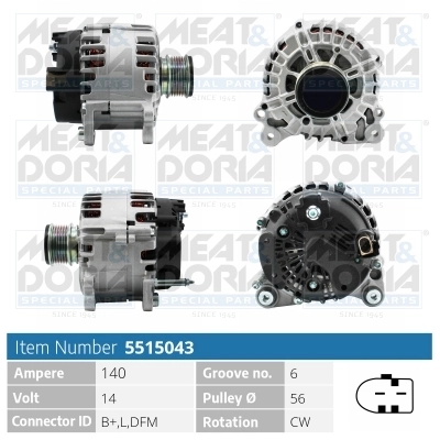 Alternator 5515043