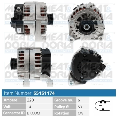 Alternator 55151174