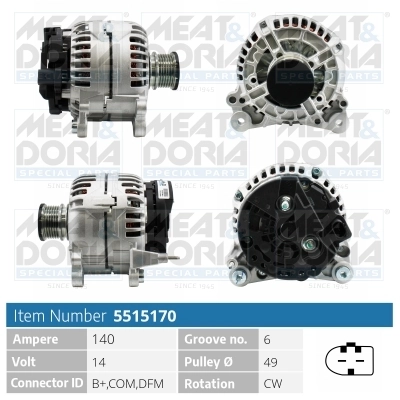 Alternator 5515170