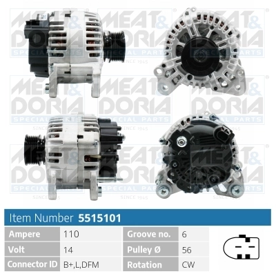 Alternator 5515101