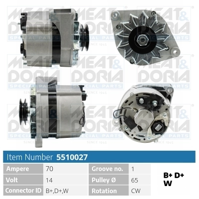 Alternator 5510027