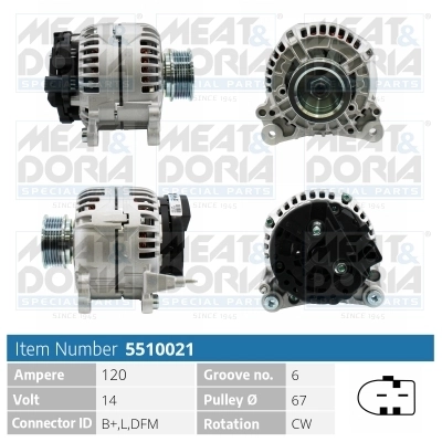 Alternator 5510021