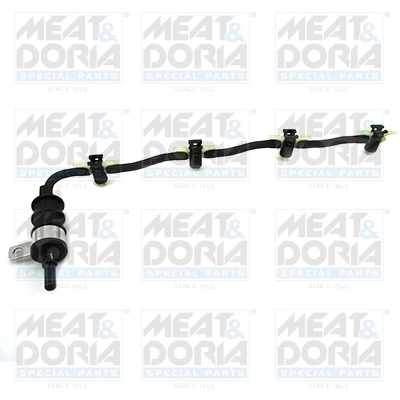 Hose, fuel overflow 9837