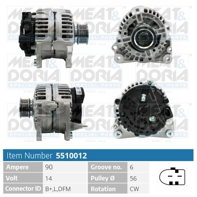 Alternator 5510012