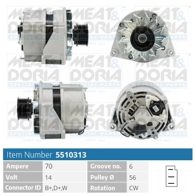 Alternator 5510313