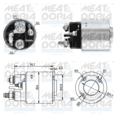 Solenoid Switch, starter 46131