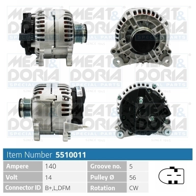Alternator 5510011