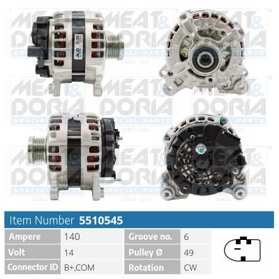 Alternator 5510545