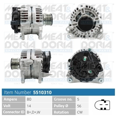 Alternator 5510310