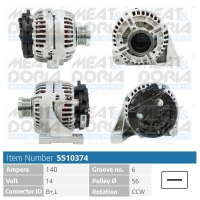 Alternator 5510374