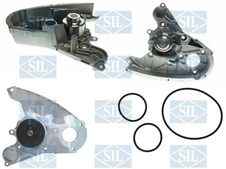 Water Pump, engine cooling PA1260