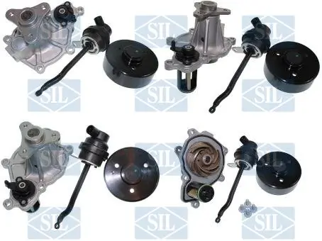 Water Pump, engine cooling PA1631