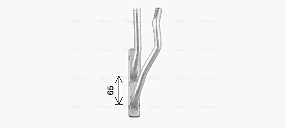 Heat Exchanger, interior heating MZ6299