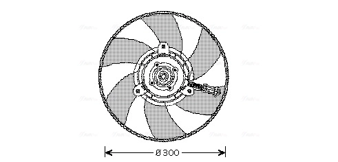 Fan, engine cooling VN7517
