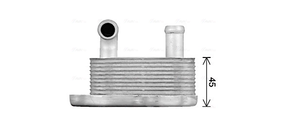 Oil Cooler, engine oil OL3715