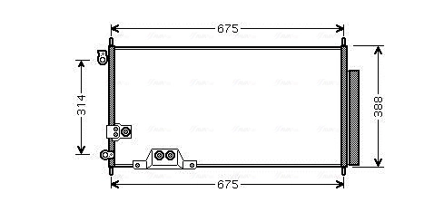 Condenser, air conditioning HDA5239D