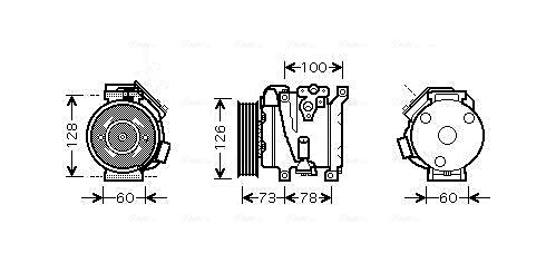 Compressor, air conditioning TOAK451