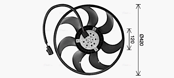 Fan, engine cooling VN7547