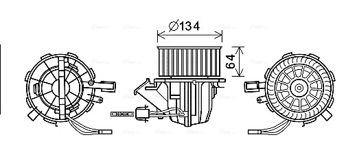 Interior Blower AI8391