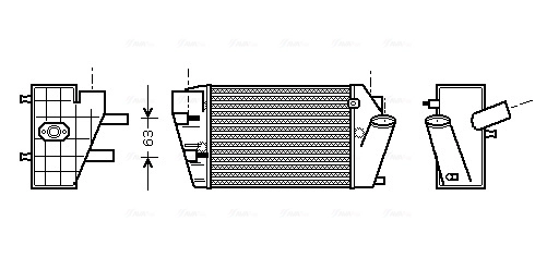 Charge Air Cooler AIA4187