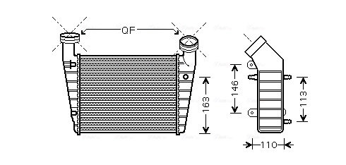 Charge Air Cooler VNA4238