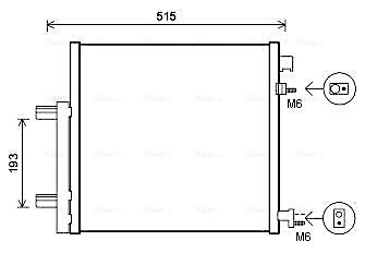 Condenser, air conditioning ** CLEVER FIT ** DWA5140D