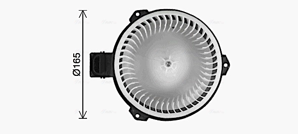 Interior Blower HD8327