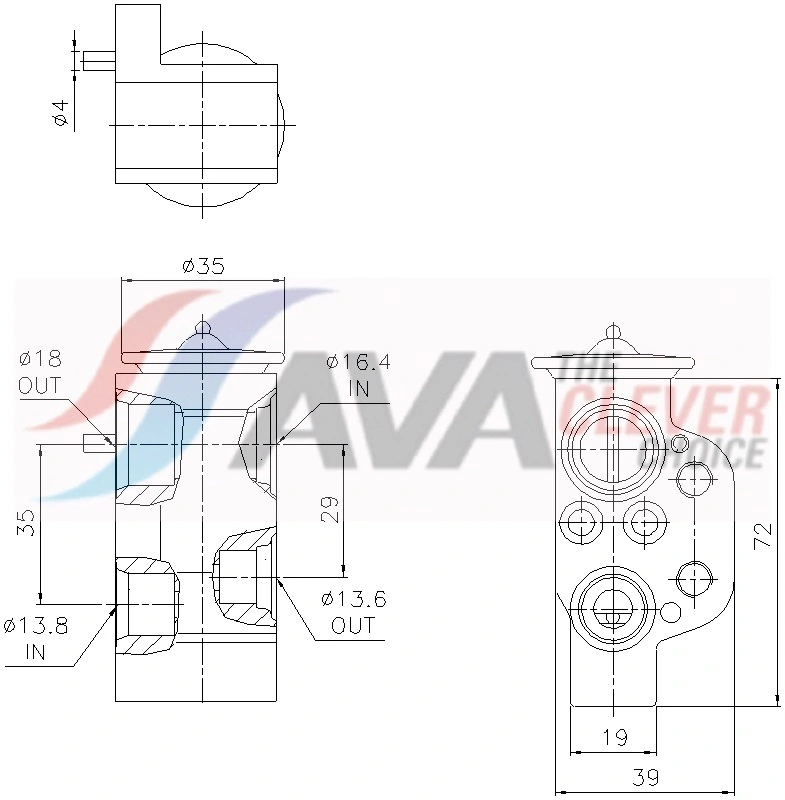 Expansion Valve, air conditioning MS1799