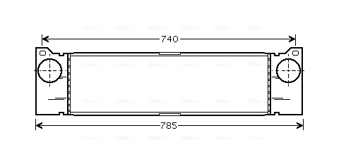 Charge Air Cooler MSA4370