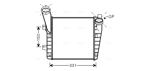 Charge Air Cooler VNA4234