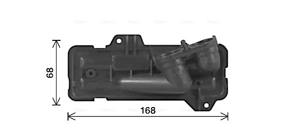 Heat Exchanger, interior heating DN6473