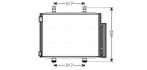 Condenser, air conditioning ** CLEVER FIT ** SZ5133D