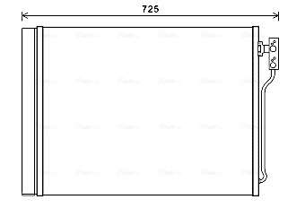 Condenser, air conditioning ** CLEVER FIT ** BWA5435D
