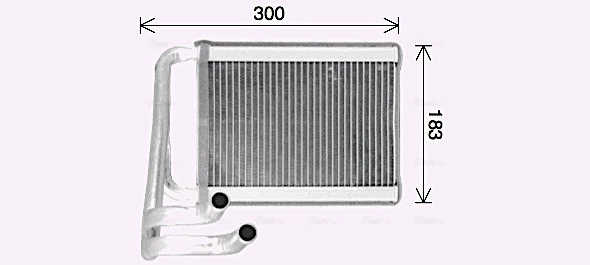 Heat Exchanger, interior heating KA6306